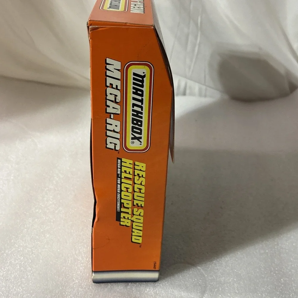 Vintage 1997 Mattel Inc. Matchbox‎ Mega Rig Rescue Squad Helicopter .